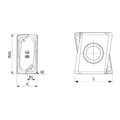 Slika Rezkalne ploščice LNHU MM4