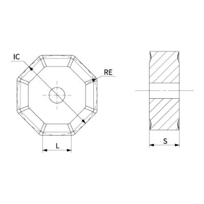 Slika Rezkalne ploščice ONHF MM3