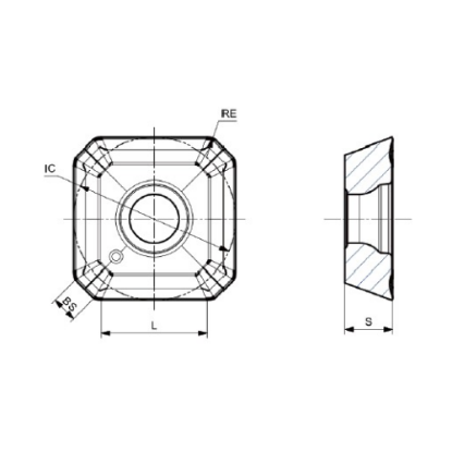 Slika Rezkalne ploščice SEMT MR6