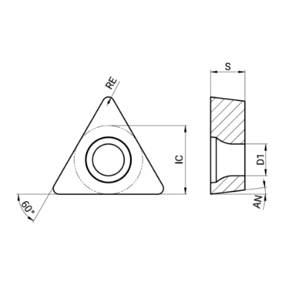 Slika Pl. ISO za mikro držala TCET_FR-F