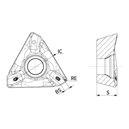 Slika Rezkalne ploščice TDMT MM3
