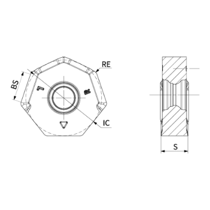 Slika Rezkalne ploščice XNGX W