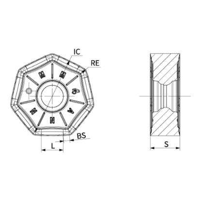 Slika Rezkalne ploščice XNMU MM4