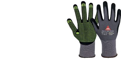 Slika HASE-508150G, VEL.10, DELOVNA ROKAVICA IZ NITRILNE PENE IN PIKICAMI, PADUA GRIP 