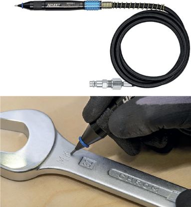 Slika PISALO GRAVIRNO PNEVMATSKOI, 13.000 U/MIN, PRIKLJUČEK: 1/4", HAZET