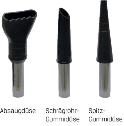 Slika NASTAVKI ZA SESALEC INDUSTRIJSKI V 3-DELNI GARNITURI, PREMER 50 MM