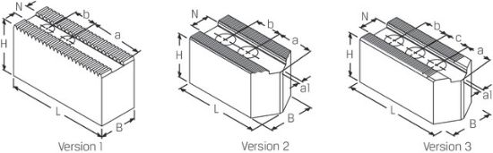 2 SWK 160, AUFSATZBACKEN 16MNCR5, 1/16'X90°, N= 17