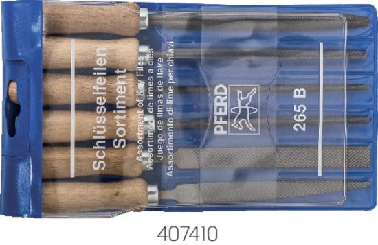 PILE KLJUČAVNIČARSKE V GAR. H2/100mm (1gar=6kos) - v plastični embalaži PFERD