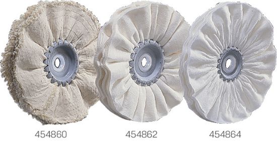 PLOŠČA POLIRNA Sisal-/Tuch-Ring Typ NF914 D100mm , z bombažno tkanino okoli kovi