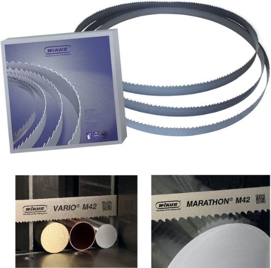 LIST ŽAGIN TRAČNI 2450X27X0,9 5/8K HSS-BIMETAL M42 WIKUS