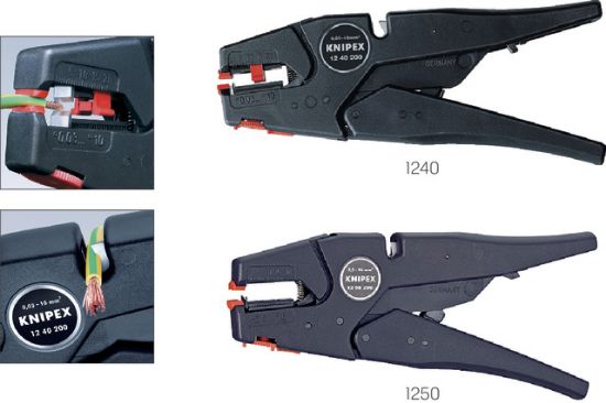 KLEŠČE ZA SNEMANJE IZOLACIJE 0,03-10,0mm AUTOMATSKE-samonastavljive 200mm