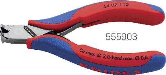 KLEŠČE ŠČIPALKE STRANSKE - ZAKRIVLJENO REZILO ZA ELEKTRONIKO TYP:115G        