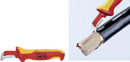 Slika KNIPEX-VDE-Kabelmantelmesser