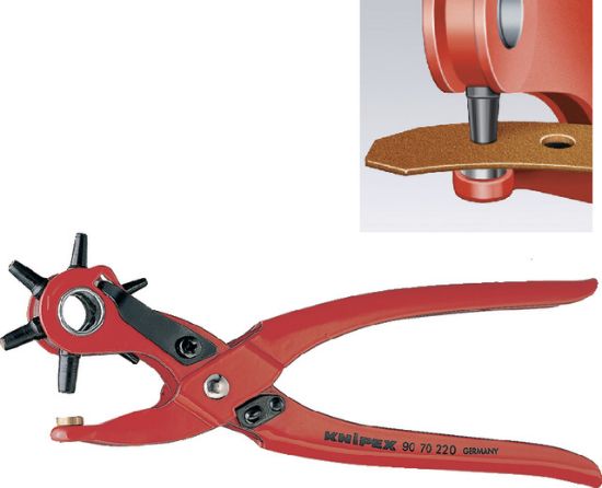 REVOLVER KLEŠČE ZA LUKNJE S ŠESTIMI LUKNJAČI L=200mm