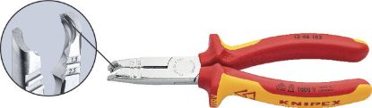 Slika KNIPEX-VDE-Abmantelungszange mit Mehrkomponentenhülle