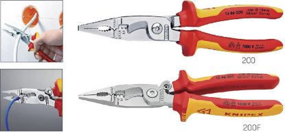 Slika KLEŠČE INSTALACIJSKE 200mm VDE KNIPEX