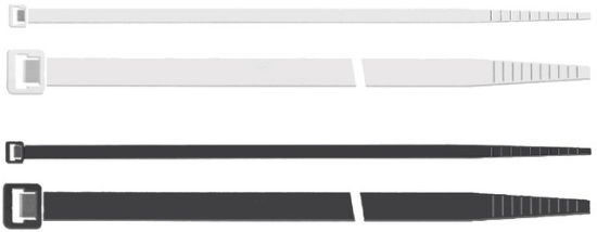 KABELSKE VEZI Natur L=200mm (1 gar=100 kos)