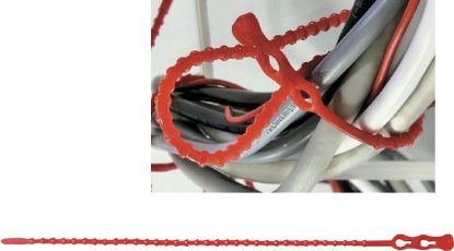 Slika Kabelbinder, lösbar 240 mm, rot (VE=100 Stück)