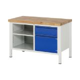 MIZA DELOVNA 1250X700MM NAST. VIŠINA 840-1040MM, RAL7035/RAL5010 (1X PREDAL + 1X