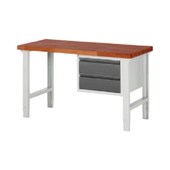 MIZA DELOVNA 1500X700MM NAST. VIŠINA 790-1140MM, RAL7035/RAL7016 (2X PREDAL) RAU