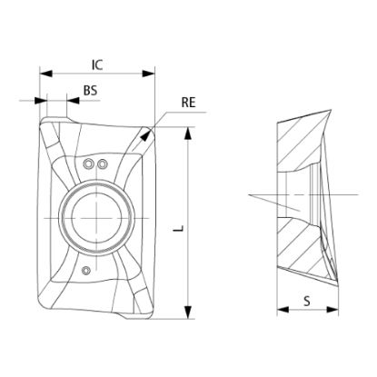 Slika Rezkalne ploščice  APKT 1003 IT