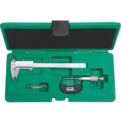 Slika MERILNO ORODJE V 2-DELNI GAR., ANALOGNO POMIČNO MERILO 150MM/0-6˝ (1205-150S), Z