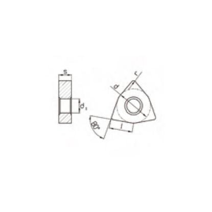 Slika Stružne ploščice  WNGG_C