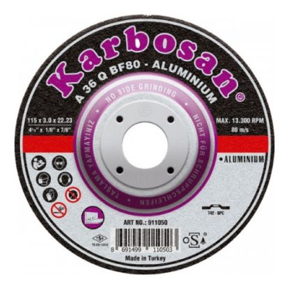 PLOŠČA REZALNA D230x1,9x22,23mm za ALUMINIJ A 36 Q BF80