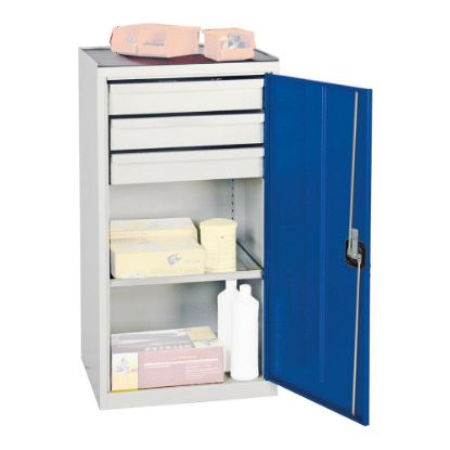 Materialschrank 2000 1000x500x500 gr/bl 1 FB