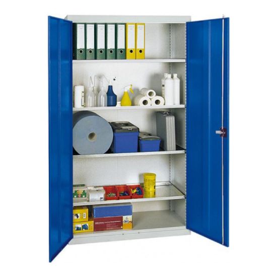 Materialschrank 2000 1800x1000x500 gr/bl 4FB