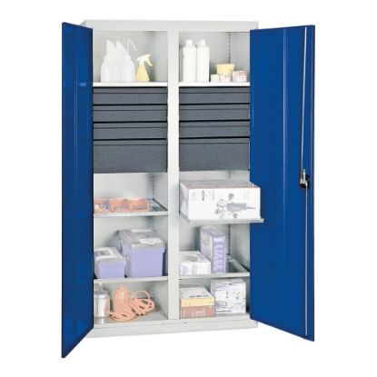 Materialschrank 3000 1800x1000x500 gr/bl 6WB