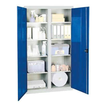 Materialschrank 2000 1800x1000x500 gr/bl 8FB