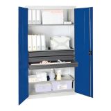 Materialschrank 3000 1800x100x500 gr/bl 3WB
