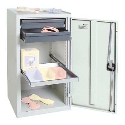 Werkzeugschrank 2 SL 1WA 1000x500x500 mm grau