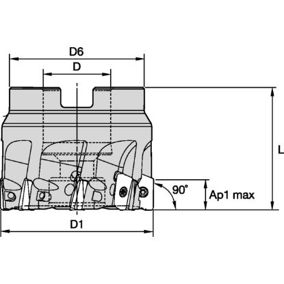 Slika GLAVA VSM17 D50mm VSM17D050Z06S22XD17