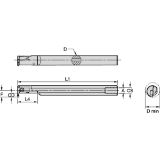 Slika DRŽALO UTORNO NOTRANJE D16mm w=3mm Dmin=20mm A16MWGCEMR0307M
