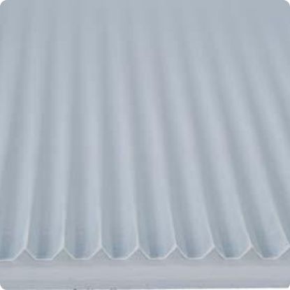 Arbeitsplatzmatte YOGA LINE Iso gerieft