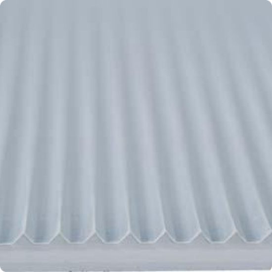 Arbeitsplatzmatte YOGA LINE Iso gerieft