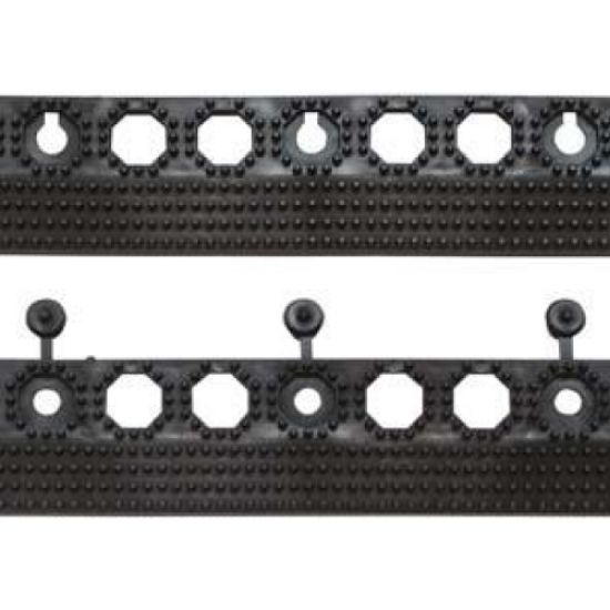 Leiste Yoga Grid, mit Öffnung 50 x 6 cm, gelb