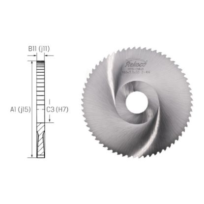 Slika Žaga krožna DIN1838B HSS 150100
