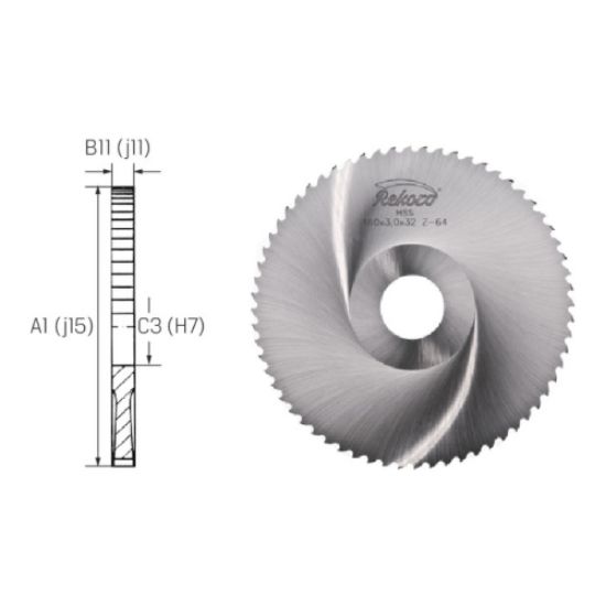Žaga krožna DIN1838C HSS 150200