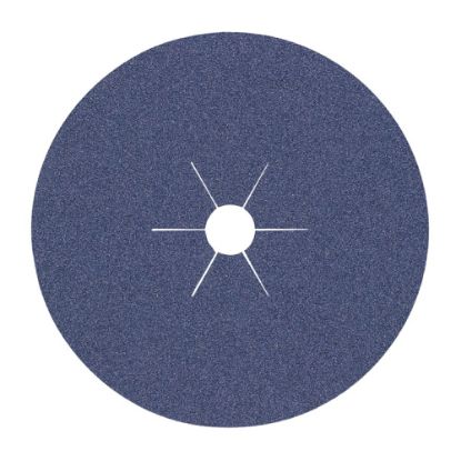 FIBER DISK D125mm K80 - ZK (KLINGSPOR)