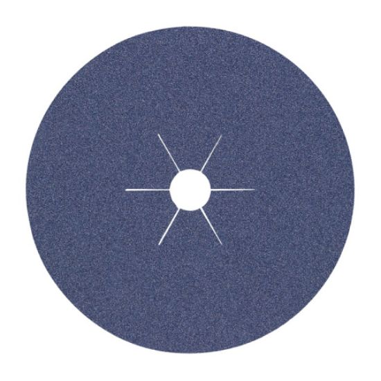 FIBER DISK D125mm K80 - ZK (KLINGSPOR)