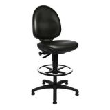 Arbeitsstuhl TEC 50 Sitz Kunstleder schwarz