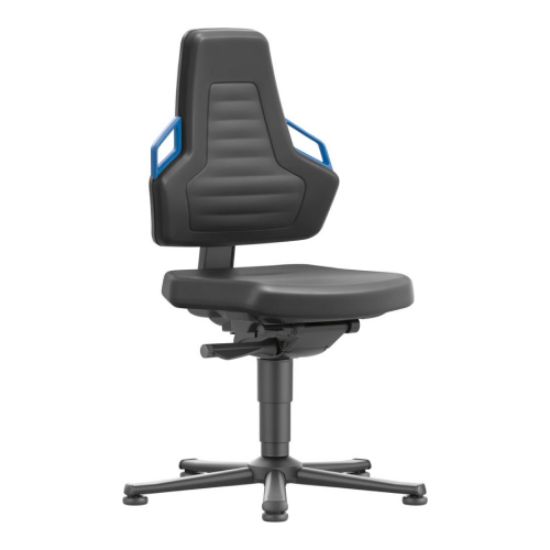 Bimos Arbeitsstuhl Nexxit 1 Griff blau