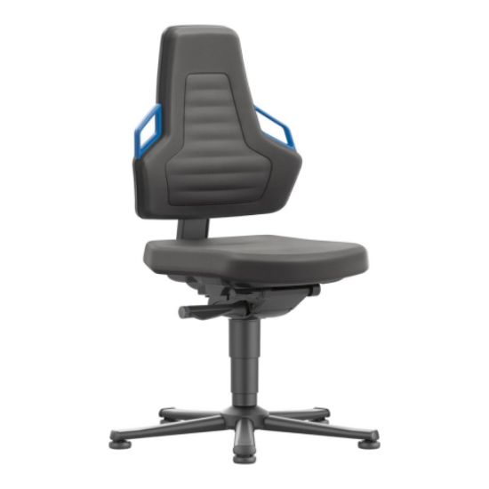 Bimos Arbeitsstuhl Nexxit 1 Griff blau