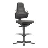 Bimos Arbeitsstuhl Nexxit 3 Griff grau