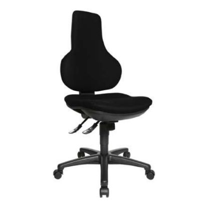 Bürodrehstuhl Ergo Point Bezug schwarz