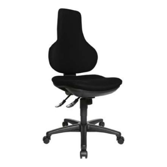 Bürodrehstuhl Ergo Point Bezug schwarz