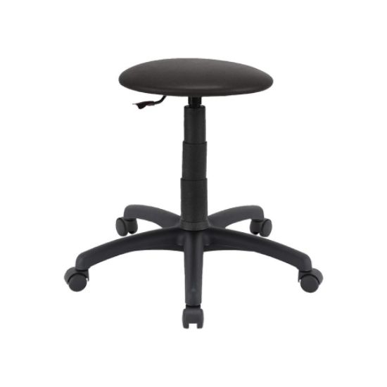 Drehhocker Goliath Kunstledersitz schwarz